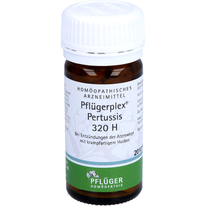 Pflügerplex Pertussis 320 H Tabletten bei Entzündungen der Atemwege, 100 St. Tabletten