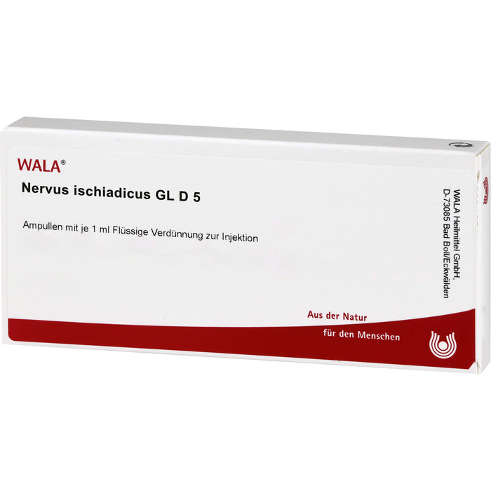 Nervus Ischiadicus Gl D5 Wala Ampullen, 10X1 ml AMP
