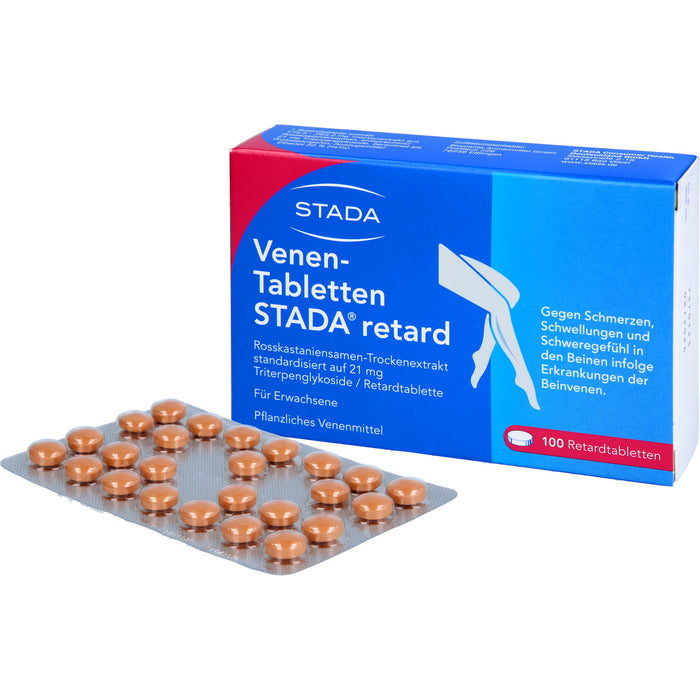 Venen-Tabletten STADA  retard, Retardtabletten, 100 St. Tabletten