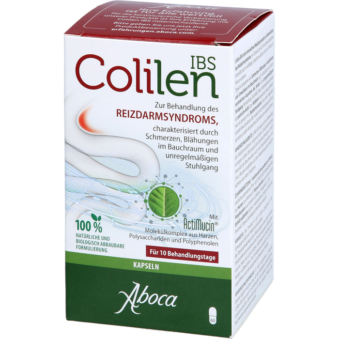 Aboca Colilen IBS Kapseln zur Behandlung des Reizdarmsyndroms, 60 St. Kapseln