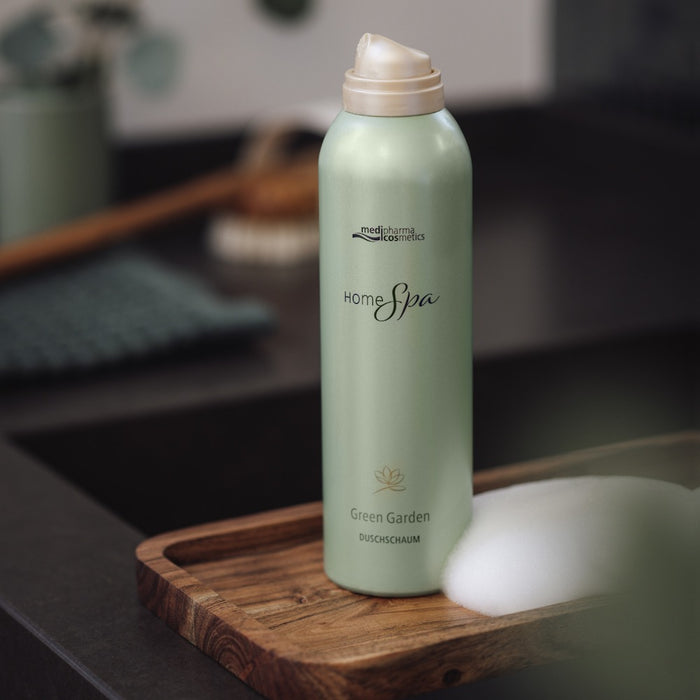 Medipharma Cosmetics Home Spa Green Garden Duschschaum, 200 ml Schaum