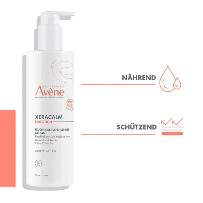 Avène XeraCalm Nutrition feuchtigkeitsspendender Balsam - für sehr trockene Haut, 400 ml Balsam
