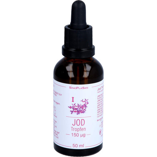 SinoPlaSan Jod Tropfen 150 ug, 50 ml Lösung