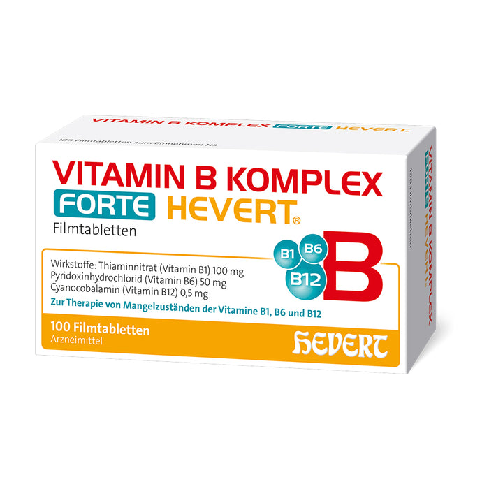 Vitamin B Komplex forte Hevert, 100 St. Tabletten