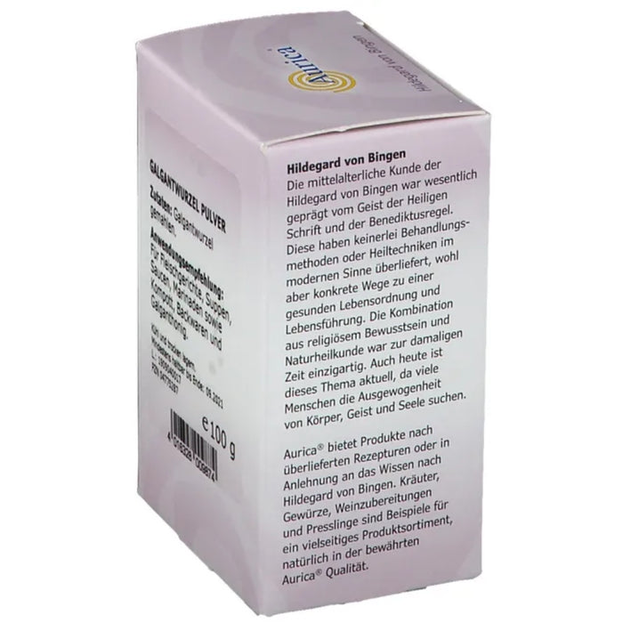 Aurica Galgantwurzel Pulver, 100 g Pulver