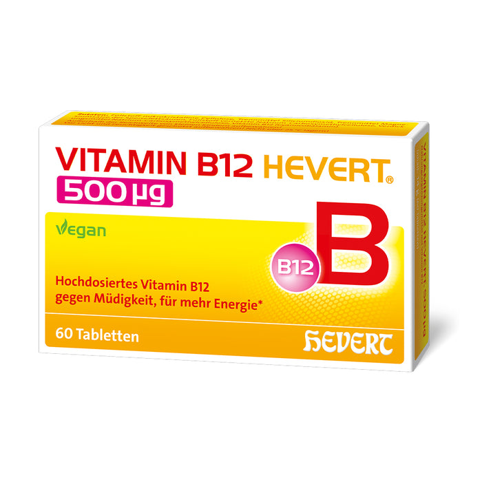 Vitamin B12 Hevert 500 µg  Tabletten, 60 St. Tabletten
