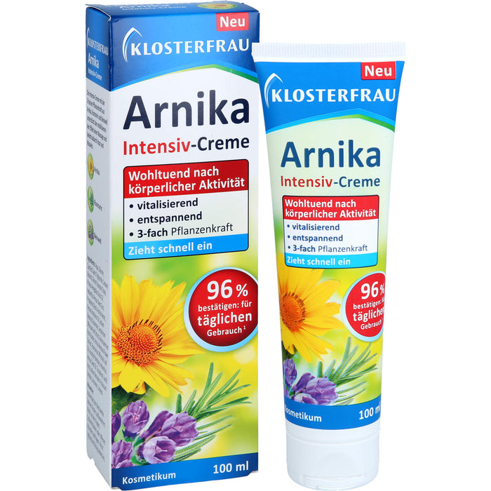 Klosterfrau Arnika Intensiv-Creme wohltuend nach körperlicher Aktivität, 100 ml Creme
