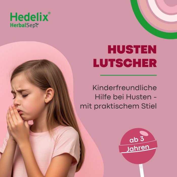 Hedelix HerbalSept Husten Lutscher Kids, 6 St. Lutscher