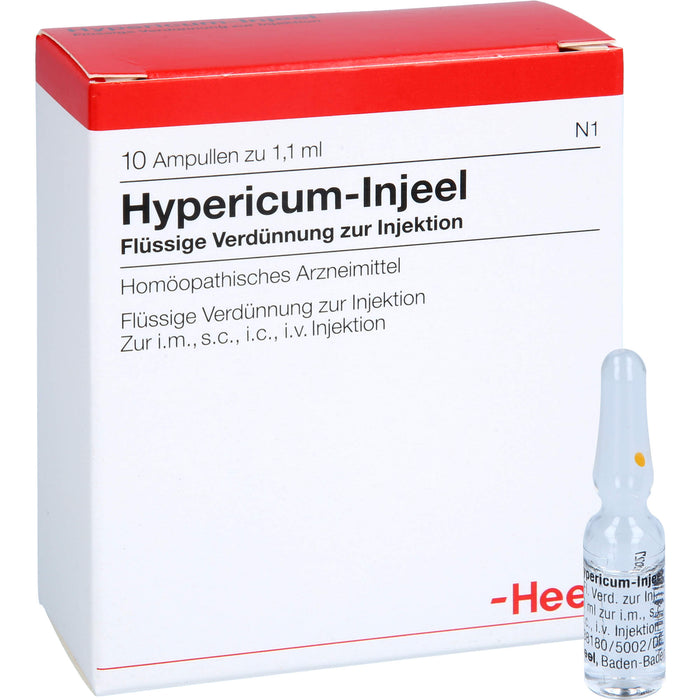Hypericum-Injeel Inj.-Lsg., 10 St AMP