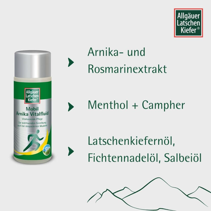Allgäuer Latschenkiefer Arnika Vital Fluid, 100 ml Körperpflege