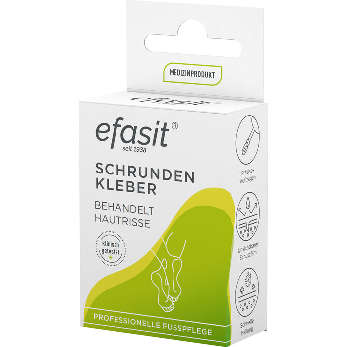 Efasit Schrunden Kleber behandelt Hautrisse, 7 ml Flaschen