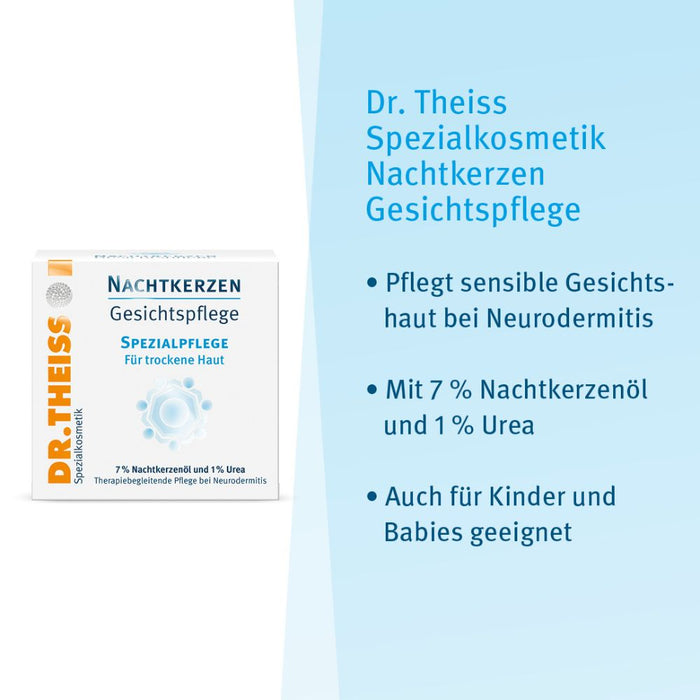 Dr. Theiss Nachtkerzen Gesichtspflege, 50 ml Creme