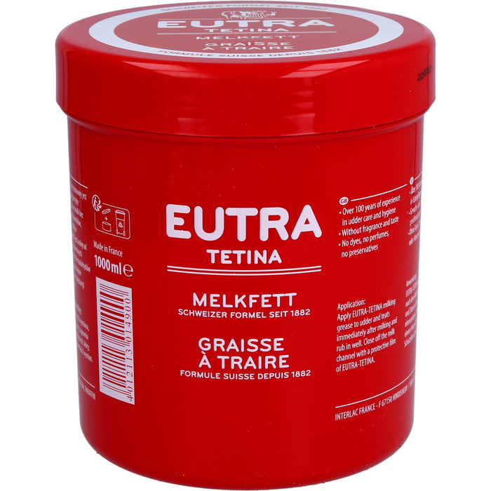 Schweizer Melkfett Eutra Tetina Creme, 1000 ml Creme