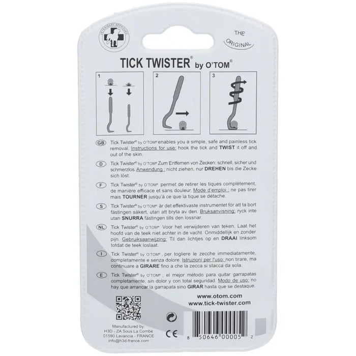 O'Tom Zeckenhaken Tick Twister, 2 St. Zeckenentferner
