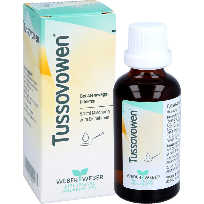 Tussovowen Mischung bei Atemwegsinfekten, 50 ml Lösung