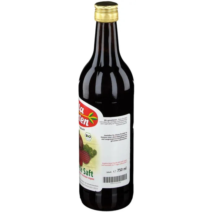 Vitagarten Rote-Beete Saft Biologisch, 750 ml Lösung