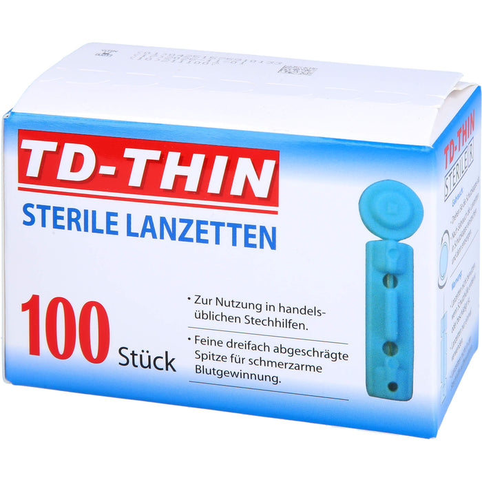Gluco-test Lanzetten für Gluco-test Lanzettiergerät, 100 St LAN