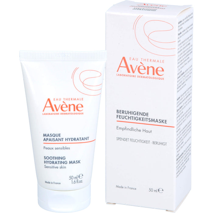 Avène beruhigende Feuchtigkeitsmaske für empfindliche Haut, 50 ml Creme
