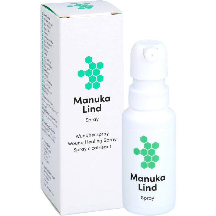Manuka Lind Wundspray zur Behandlung von Wunden mit Mankua Honig, 30 ml Lösung