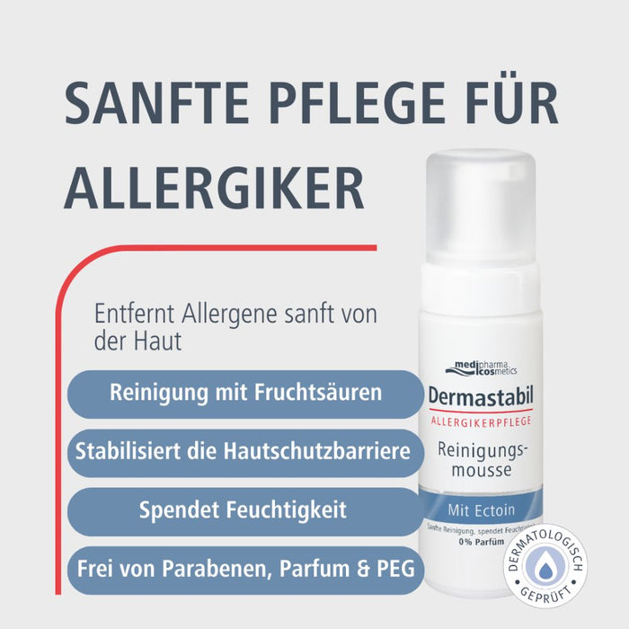Dermastabil Reinigungsmousse, 150 ml Schaum