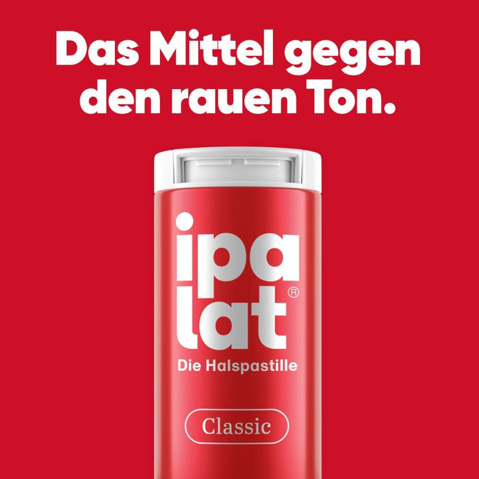ipalat Die Halspastille Classic: Naturkraft bewährt bei Heiserkeit &amp; Hustenreiz, 40 St. Pastillen