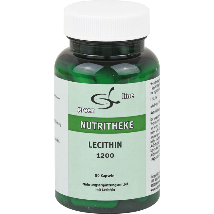 Green Line Nutritheke Lecithin 1200 Kapseln, 90 St. Kapseln