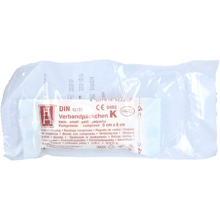 Brinkmann Verbandpäckchen steril Gr. S 6 x 8 cm, 1 St. Verband