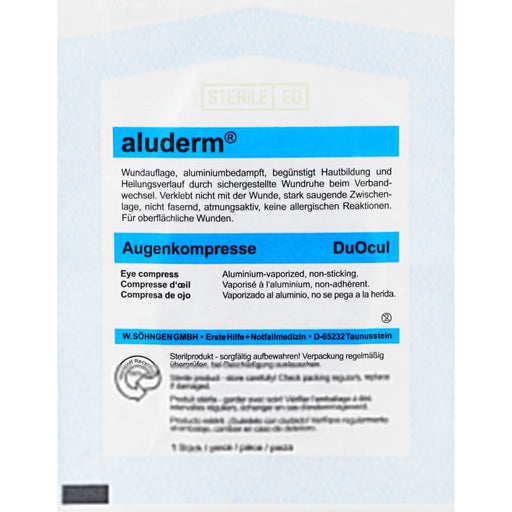 aluderm Augenkompresse steril DuOcul, 1 St. Kompressen