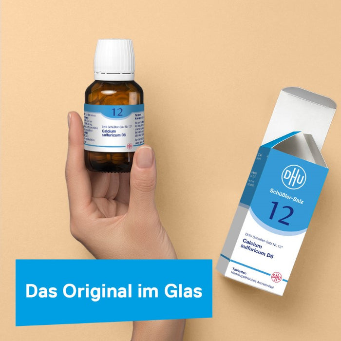 DHU Schüßler-Salz Nr. 12 Calcium sulfuricum D6, 420 St. Tabletten
