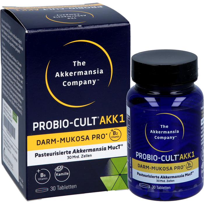 ProBio-Cult AKK1 Darm-Mukosa Pro Tabletten mit 30 Mrd. pasteurisierten Akkermansia MucT, 30 St. Tabletten