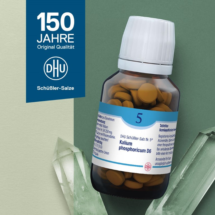 DHU Schüßler-Salz Nr. 5 Kalium phosphoricum D6, 900 St. Tabletten