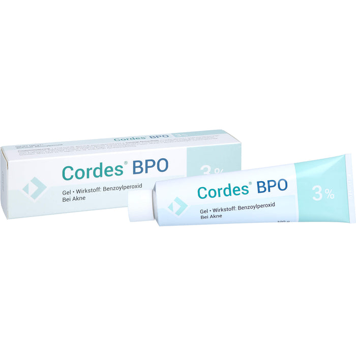 CORDES BPO 3 % Akne Gel, 100 g Gel
