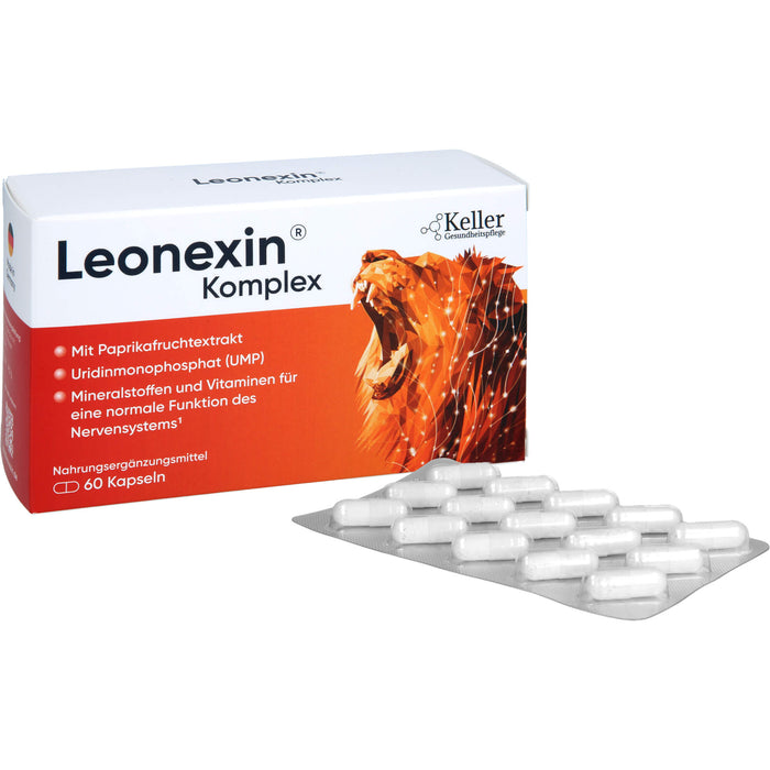 Leonexin Komplex Kapseln für eine normale Funktion des Nervensystems, 60 St. Kapseln