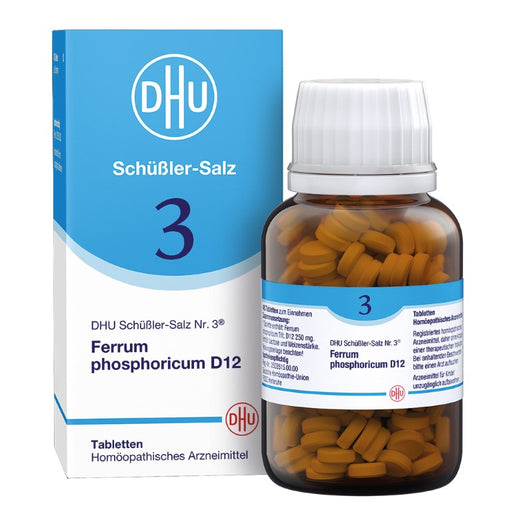 DHU Schüßler-Salz Nr. 3 Ferrum phosphoricum D12, 420 St. Tabletten