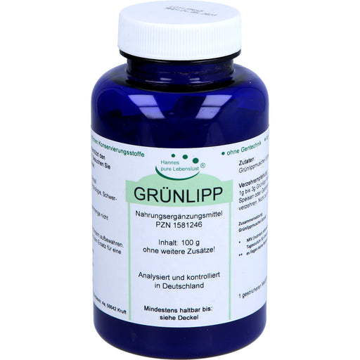 Grünlipp Muschel Pulver, 100 g PUL
