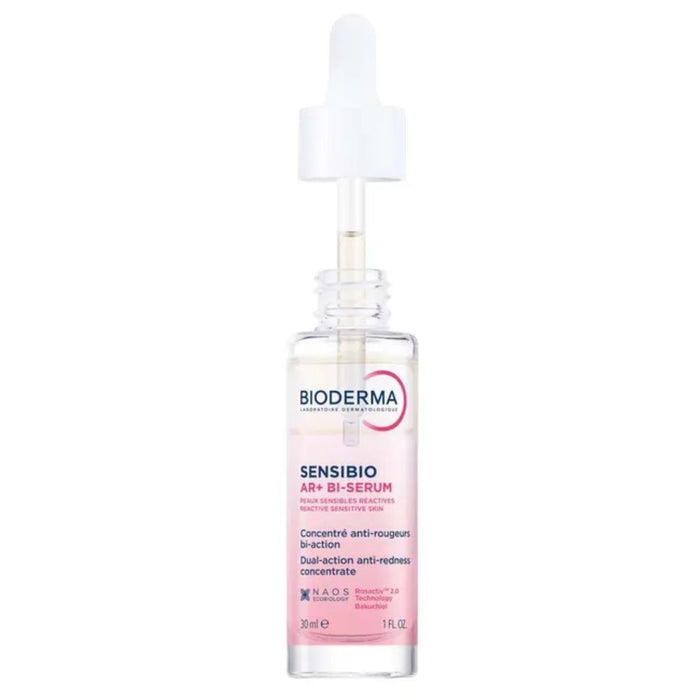 BIODERMA Sensibio AR+ Bi-Serum für empfindliche Haut zur Reduzierung von Rötungen und Verbesserung der Hautfestigkeit, 30 ml Lösung