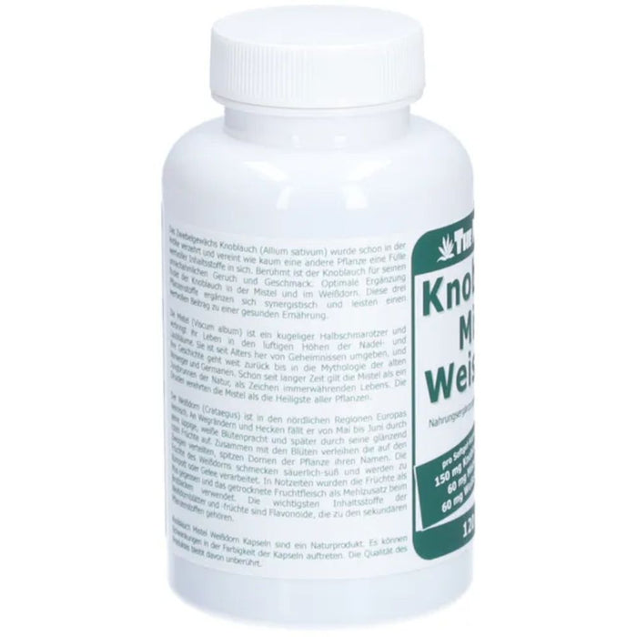 The Nutri Store Knoblauch Mistel Weissdorn Kapseln, 120 St. Kapseln