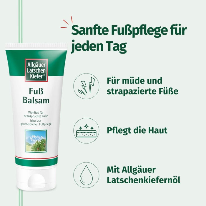 Allgäuer Latschenkiefer Fußbalsam, 100 ml Creme