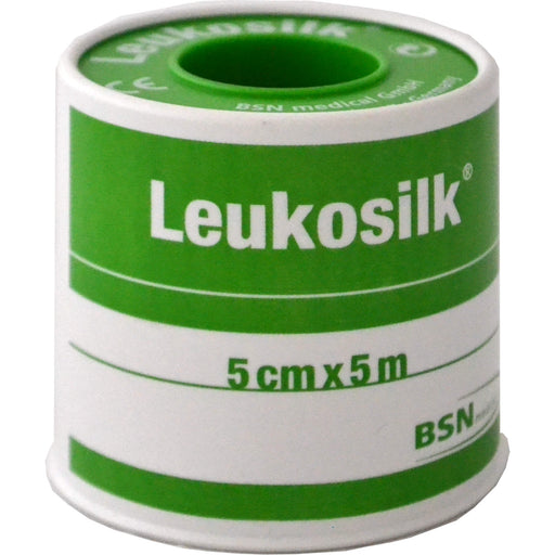 Leukosilk 5 cm x 5 m, 1 St. Pflaster