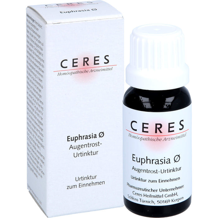 CERES Euphrasia Urtinktur, 20 ml Lösung