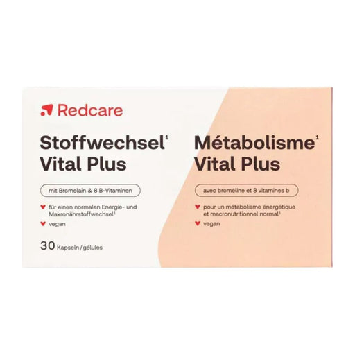 Redcare Stoffwechsel Vital Plus Kapseln, 30 St. Kapseln