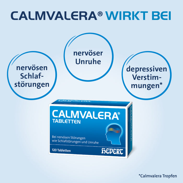 Calmvalera Tabletten Hevert, 200 pcs. Tablets