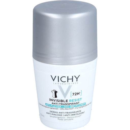 VICHY Deo Roll-on 72h Anti-Flecken Invisible, 50 ml Creme