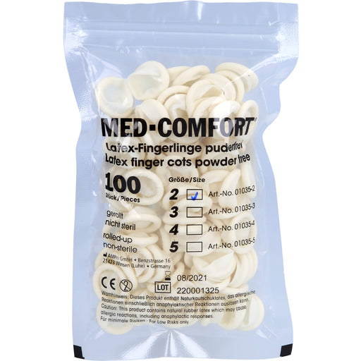 Fingerling Latex OP Gr. 2, 100 St 