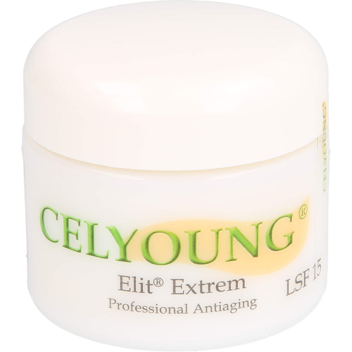 CELYOUNG Elit Extrem LSF 15 professional Antiaging Creme für Gesicht und Hals, 50 ml Creme