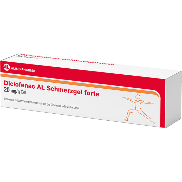 Diclofenac AL Schmerzgel forte 20 mg / g bei akutem Bewegungsschmerz nach stumpfem Trauma, 100 ml Gel