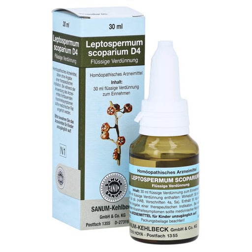 SANUM-KEHLBECK Leptospermum scoparium D4 flüssige Verdünnung, 30 ml Lösung