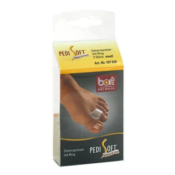 BORT PediSoft Zehenspreizer mit Ring 2,5 cm, 2 St. Zehenteiler