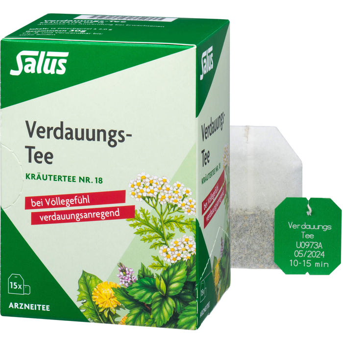 Salus Verdauungs-Tee Kräutertee Nr. 18, 15 St. Filterbeutel