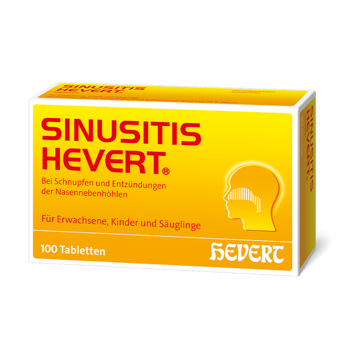 Sinusitis Hevert, 100 St. Tabletten